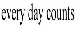 EVERY DAY COUNTS logo