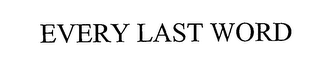 EVERY LAST WORD logo