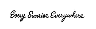 EVERY SUNRISE EVERYWHERE logo