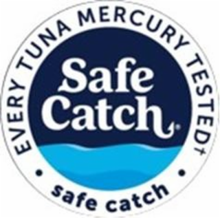 ·EVERY TUNA MERCURY TESTED· SAFE CATCH SAFE CATCH logo