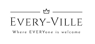 EVERY-VILLE WHERE EVERYONE IS WELCOME logo