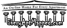 EVERYAPTMAPPED.COM AN ON-LINE HOME FOR EVERY APARTMENT logo