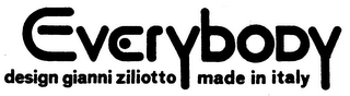 EVERYBODY DESIGN GIANNI ZILIOTTO MADE IN ITALY logo