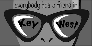 EVERYBODY HAS A FRIEND IN KEY WEST logo
