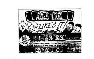 EVERYBODY LIKES IT! BBQ SAUCE ORIGINAL logo
