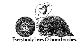EVERYBODY LOVES OSBORN BRUSHES. logo
