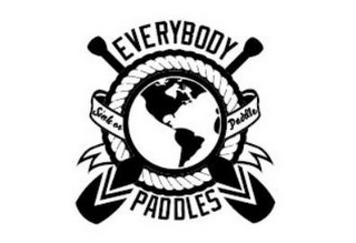 EVERYBODY PADDLES SINK OR PADDLE logo