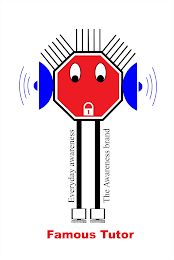 EVERYDAY AWARENESS THE AWARENESS BRAND FAMOUS TUTOR logo