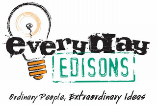 EVERYDAY EDISONS ORDINARY PEOPLE, EXTRAORDINARY IDEAS logo