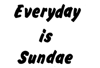 EVERYDAY IS SUNDAE logo