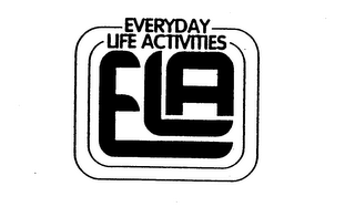 EVERYDAY LIFE ACTIVITIES ELA logo