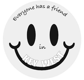 EVERYONE HAS A FRIEND IN KEY WEST logo