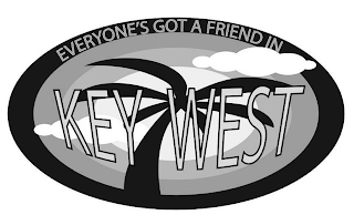 EVERYONE'S GOT A FRIEND IN KEY WEST logo