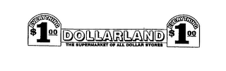 EVERYTHING $1.00 DOLLARLAND THE SUPERMARKET OF ALL DOLLAR STORES logo