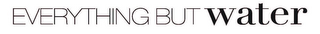 EVERYTHING BUT WATER logo