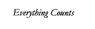 EVERYTHING COUNTS logo