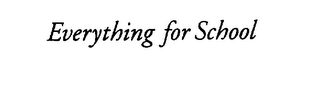 EVERYTHING FOR SCHOOL logo