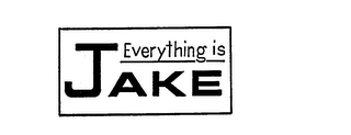 EVERYTHING IS JAKE logo
