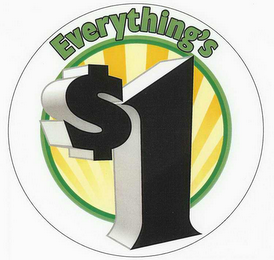 EVERYTHING'S $1 logo