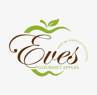 EVES GOURMET APPLES THEY'RE SINFULLY DELICIOUS logo