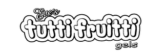 EVE'S TUTTI FRUITI GELS logo