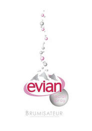 EVIAN BRUMISATEUR FACIAL SPRAY logo