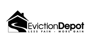 EVICTIONDEPOT LESS PAIN - MORE GAIN logo