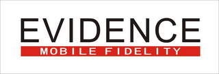 EVIDENCE MOBILE FIDELITY logo