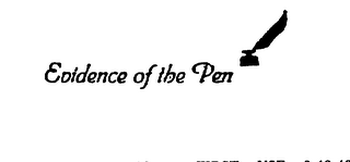 EVIDENCE OF THE PEN logo