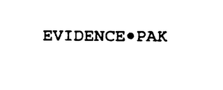 EVIDENCE PAK logo