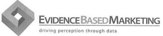 EVIDENCEBASEDMARKETING DRIVING PERCEPTION THROUGH DATA logo