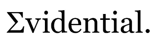 EVIDENTIAL. logo