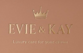 EVIE & KAY LUXURY CARE FOR YOUR CROWN logo