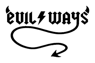 EVIL WAYS logo