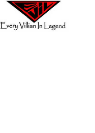 EVIL/EVERY VILLIAN IN LEGEND logo