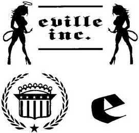 EVILLE INC. E logo