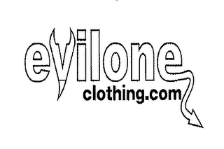 EVILONE CLOTHING.COM logo