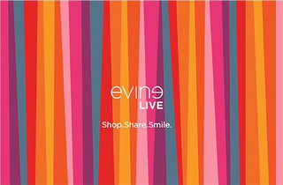 EVINE LIVE SHOP. SHARE. SMILE. logo