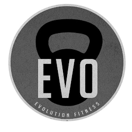 EVO. EVOLUTION FITNESS logo