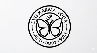 EVO KARMA YOGA MIND BODY SOUL logo