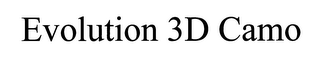 EVOLUTION 3D CAMO logo