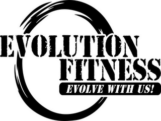 EVOLUTION FITNESS EVOLVE WITH US! logo