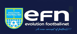 EVOLUTION FOOTBALL.NET SINCE 2018 EFN EVOLUTION FOOTBALL.NET A NEW CONCEPT OF FOOTBALL!!! logo