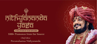 EVOLUTION OF NEW SPECIES 1008+ PRAMANAS FROM THE SOURCE CHIEF EDITOR PARAMAHAMSA NITHYANANDA logo