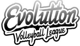 EVOLUTION VOLLEYBALL LEAGUE logo