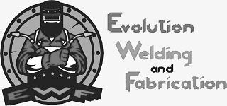 EVOLUTION WELDING AND FABRICATION EWF logo