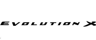 EVOLUTION X logo