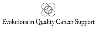 EVOLUTIONS IN QUALITY CANCER SUPPORT logo