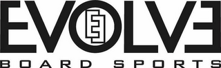 EVOLVE EE BOARD SPORTS logo