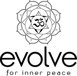 EVOLVE FOR INNER PEACE logo